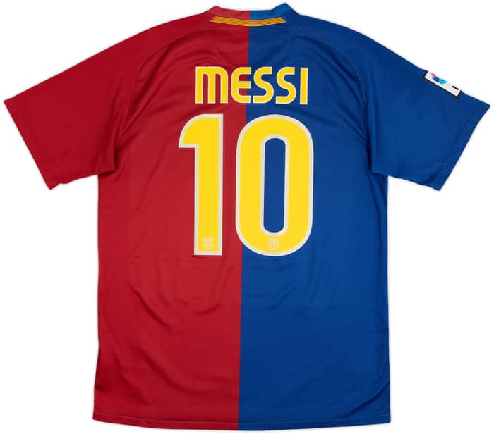 2008-09 Barcelona Camiseta Local Messi #10 - 5/10 - (M)