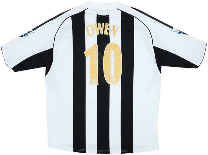 2005-07 Newcastle Home Shirt Owen #10 - 4/10 - (XL)