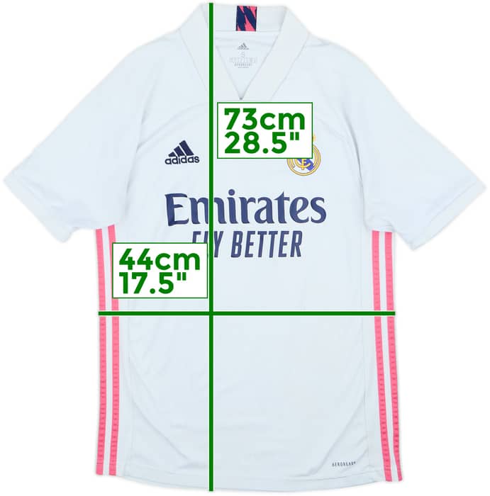 2020-21 Real Madrid Home Shirt - 5/10 - (S)