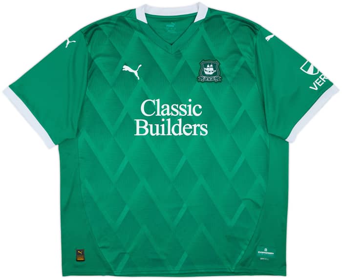 2024-25 Plymouth Argyle Home Shirt - 7/10 - (4XL)