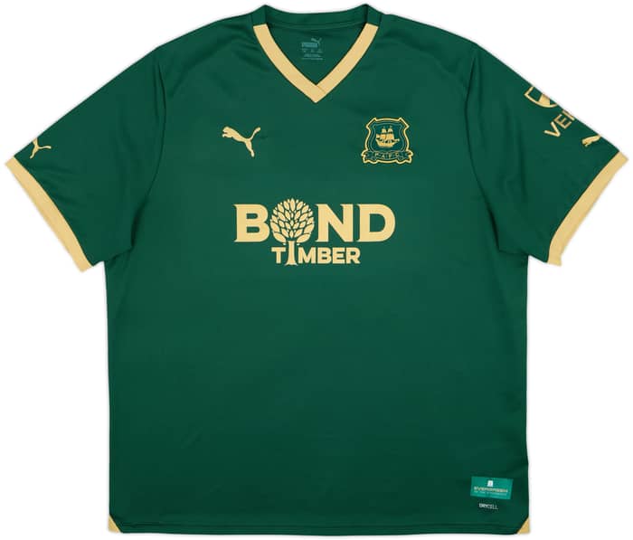 2023-24 Plymouth Argyle Home Shirt - 8/10 - (3XL)