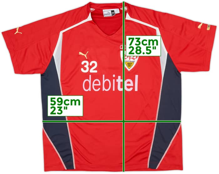 2004-05 Stuttgart Puma Player Issue Training Shirt #32 - 8/10 - (XXL)