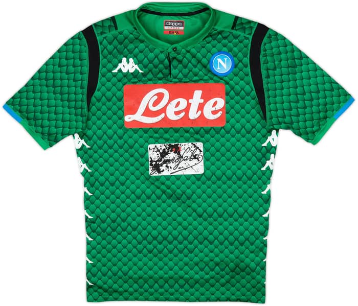 2018-19 Napoli GK Shirt - 4/10 - (L)