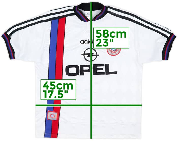 1996-98 Bayern Munich Away Shirt - 8/10 - (13-14 Years)