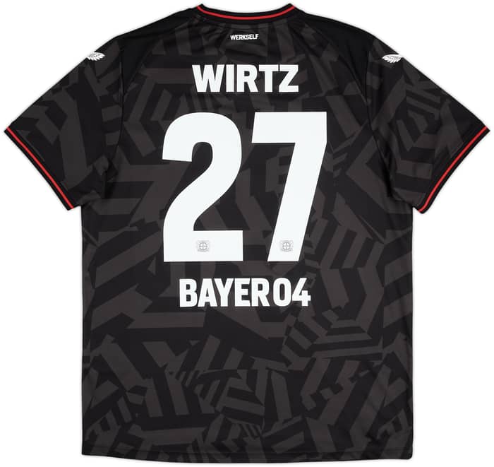 2022-23 Bayer Leverkusen Away Shirt Wirtz #27 - 8/10 - (XL)