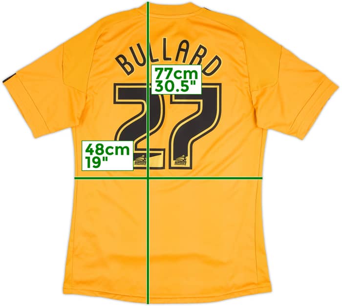 2010-11 Hull City Home Shirt Bullard #27 - 3/10 - (M)