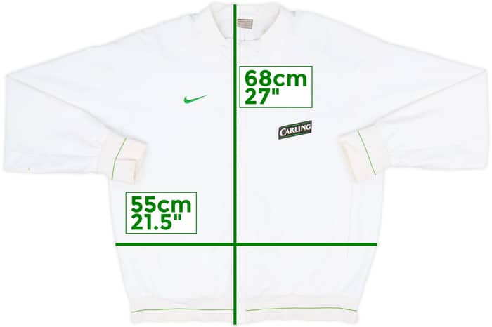 2008-09 Celtic Nike Track Jacket - 7/10 - (M)