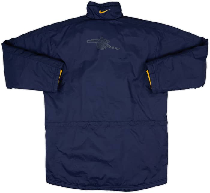 1999-01 Arsenal Nike Padded Bench Coat - 8/10 - (12-13 Years)