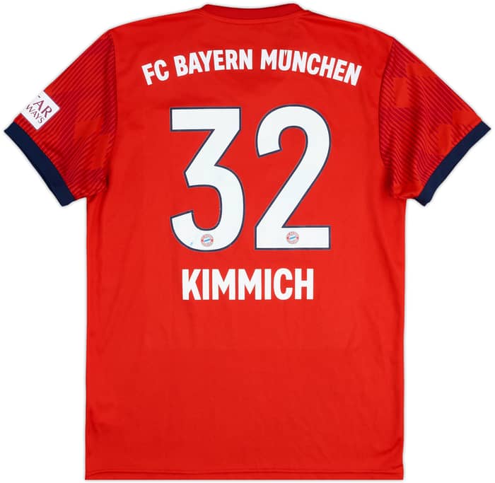 2018-19 Bayern Munich Home Shirt Kimmich - 6/10 - (M)