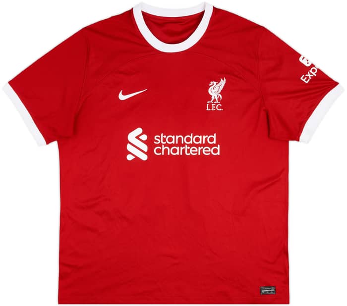 2023-24 Liverpool Home Shirt MacAllister #10 - 9/10 - (XL)
