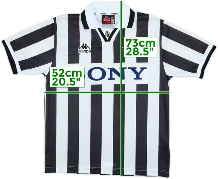 1995-97 Juventus Home Shirt #9 - 5/10 - (M)