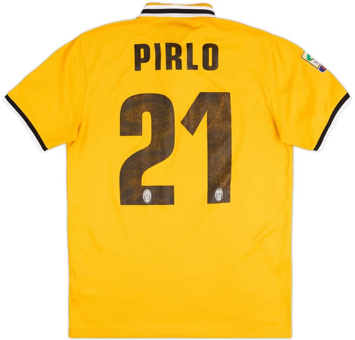 2013-14 Juventus Away Shirt Pirlo #21 - 5/10 - (M)