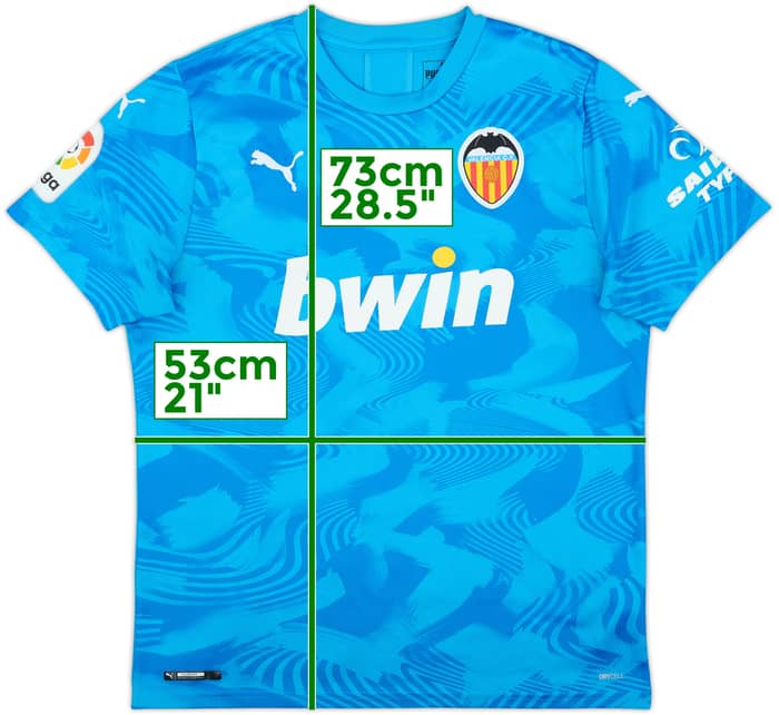 2019-20 Valencia Third Shirt - 8/10 - (L)