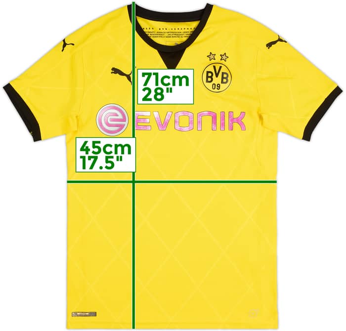 2015-16 Borussia Dortmund European Home Shirt - 5/10 - (S)