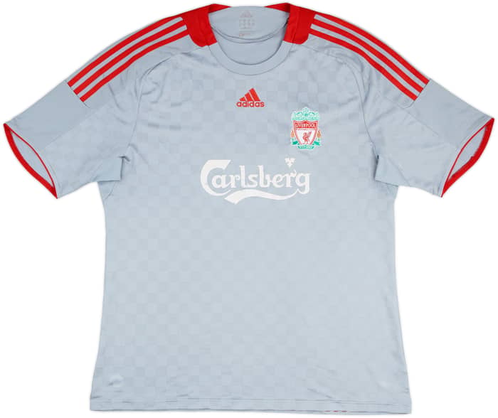 2008-09 Liverpool Away Shirt Gerrard #8 - 5/10 - (XL)