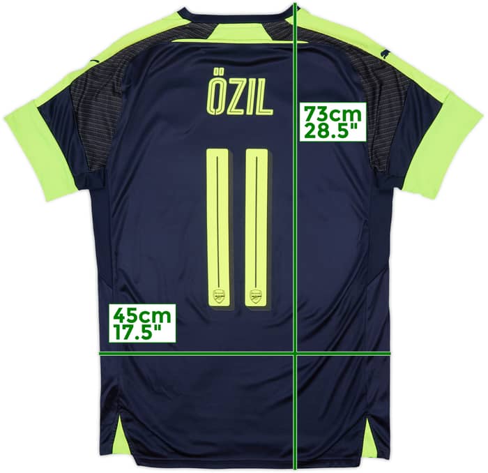 2016-17 Arsenal Third Shirt Ozil #11 - 7/10 - (M)