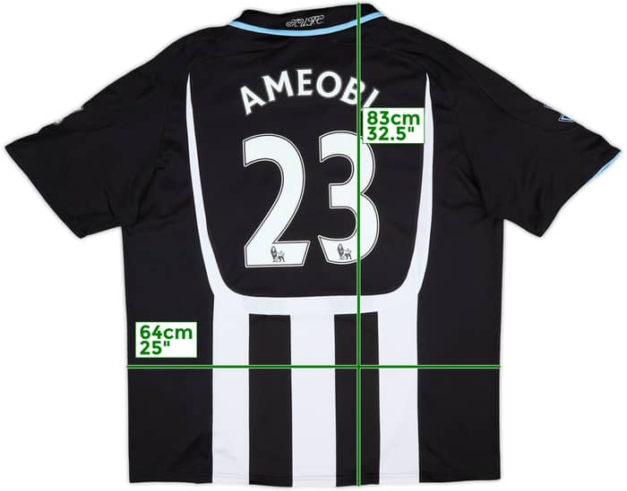 2007-09 Newcastle Home Shirt Ameobi #23 - 7/10 - (3XL)
