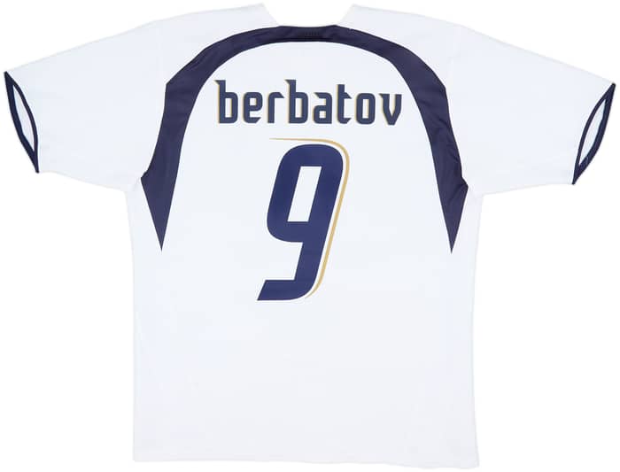 2006-07 Tottenham Home Shirt Berbatov #9 - 7/10 - (L)