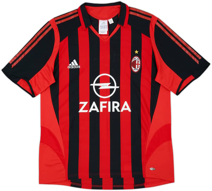 2005-06 AC Milan Home Shirt Maldini #3 - 5/10 - (L)