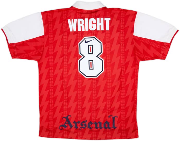 1994-96 Arsenal Home Shirt Wright #8 - 8/10 - (XXL)