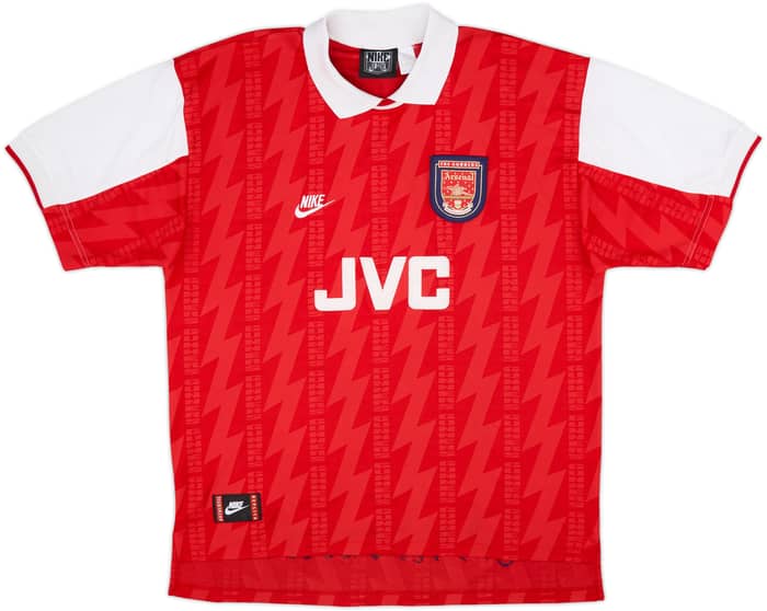 1994-96 Arsenal Home Shirt Wright #8 - 8/10 - (XXL)