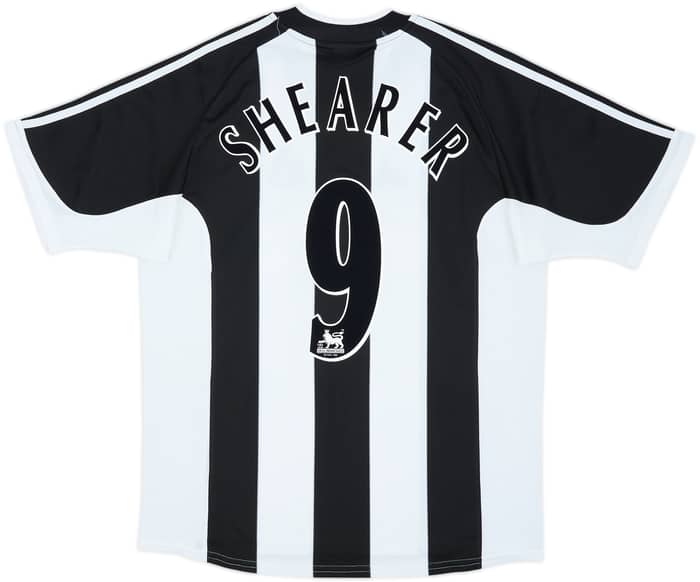 2001-03 Newcastle Home Shirt Shearer #9 - 8/10 - (L)