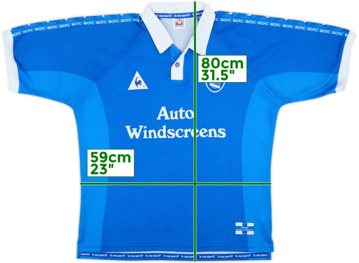 1998-99 Birmingham Home Shirt - 8/10 - (L)