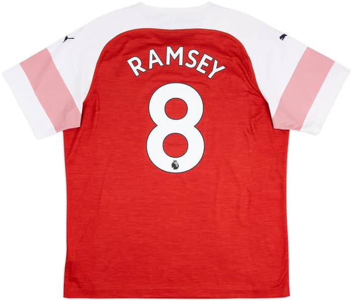 2018-19 Arsenal Home Shirt Ramsey #8 - 9/10 - (XL)