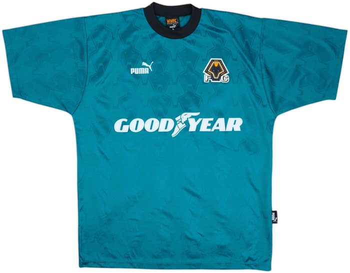 1996-97 Wolves Puma Training Shirt - 8/10 - (L)