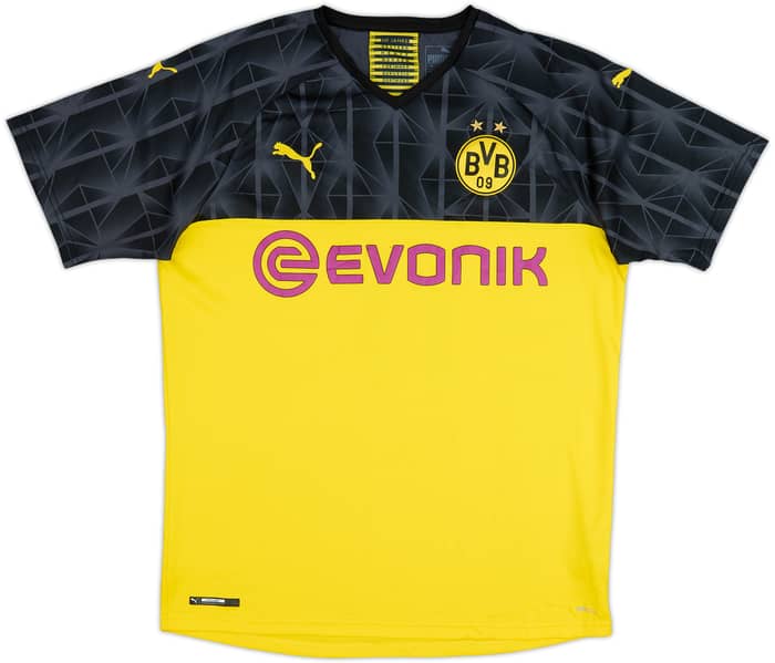 2019-20 Borussia Dortmund CL Shirt Haaland #17 - 7/10 - (L)