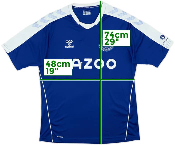 2020-21 Everton Hummel Training Shirt - 6/10 - (M)