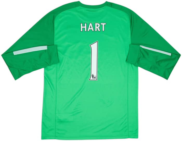2013-14 Manchester City GK Shirt Hart #1 - 9/10 - (L)