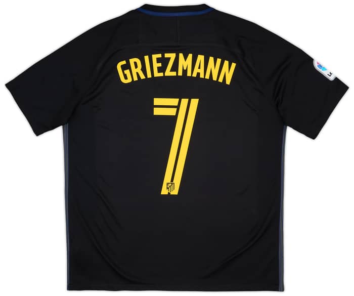 2016-17 Atletico Madrid Away Shirt Griezmann #7 - 8/10 - (L)