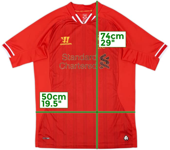 2013-14 Liverpool Home Shirt - 4/10 - (M)