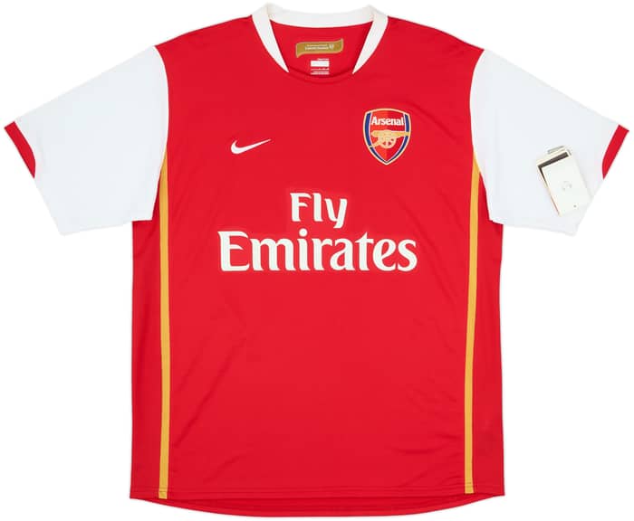 2006-08 Arsenal Home Shirt Henry #14 (L)