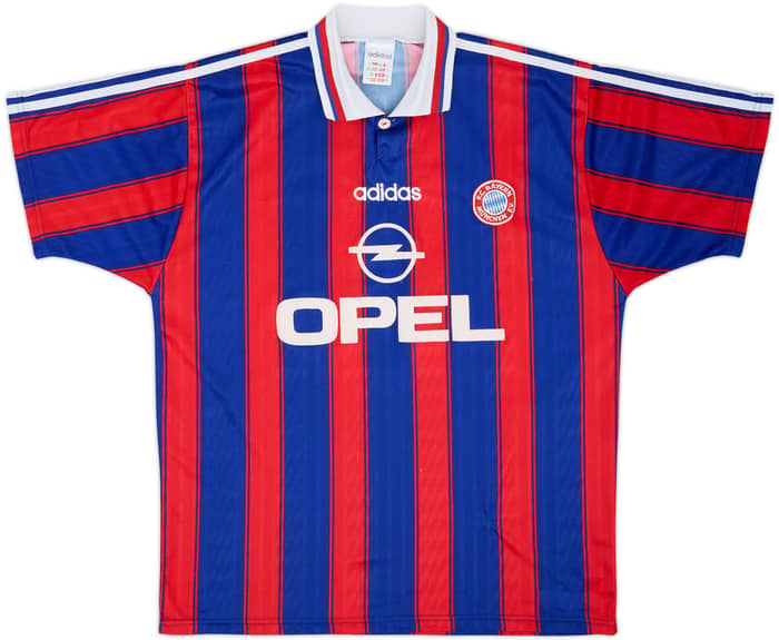 1995-97 Bayern Munich Home Shirt Klinsmann #18 - 6/10 - (L)