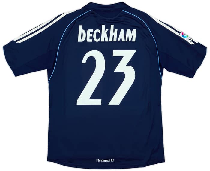 2005-06 Real Madrid Away Shirt Beckham #23 - 10/10 - (M)