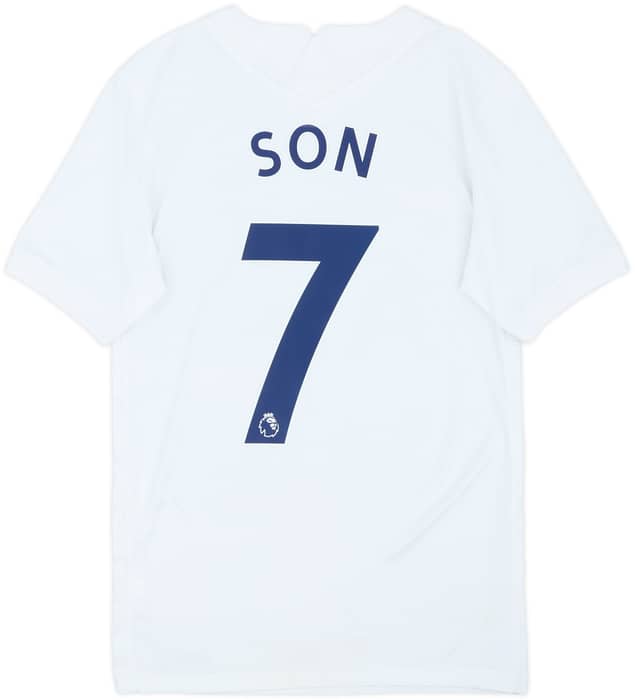 2021-22 Tottenham Home Shirt Son #7 - 6/10 - (XS)