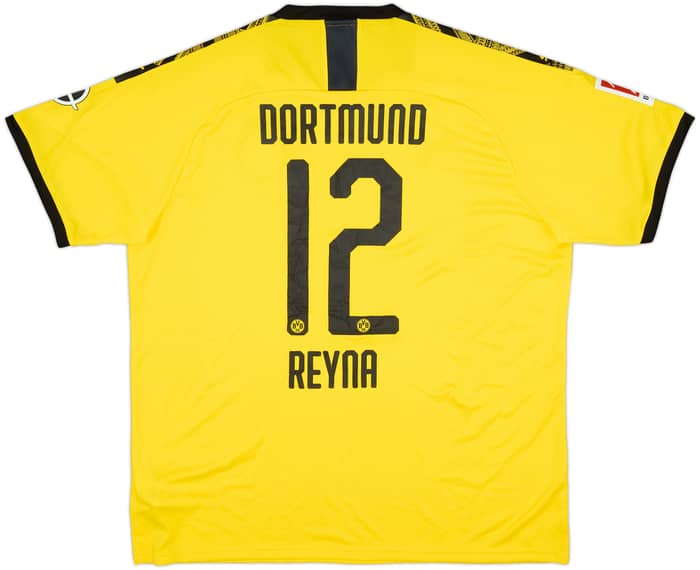 2019-20 Borussia Dortmund Home Shirt Reyna #12 - 10/10 - (XXL)