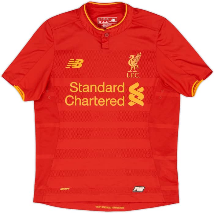 2016-17 Liverpool Home Shirt - 7/10 - (M.Boys)
