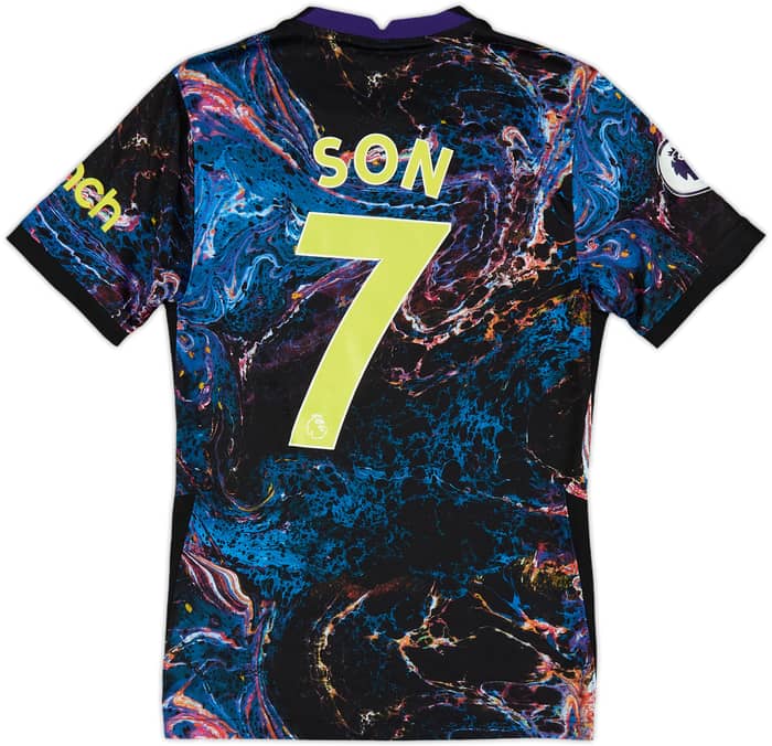 2021-22 Tottenham Away Shirt Son #7 - 7/10 - (XS)