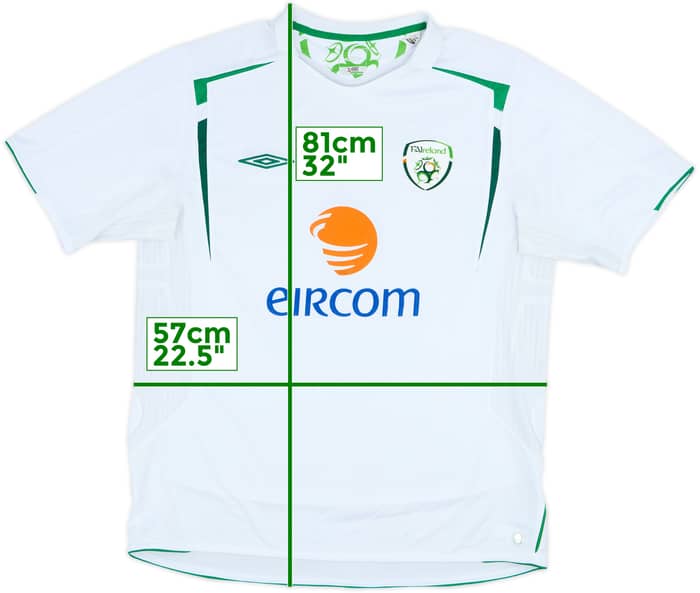 2005-07 Ireland Away Shirt - 7/10 - (XL)