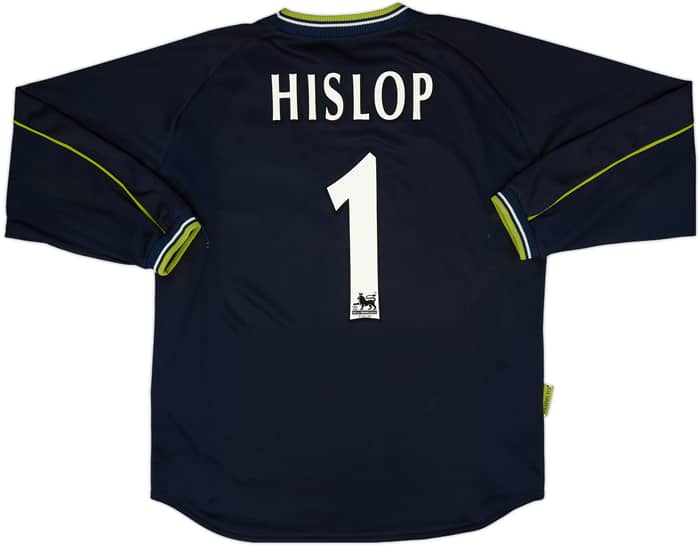1999-01 West Ham GK Shirt Hislop #1 - 6/10 - (XL)