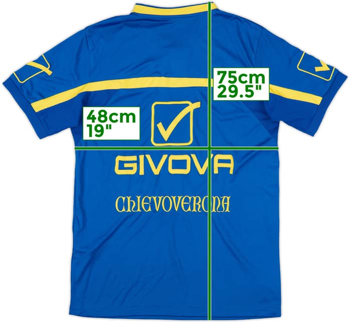 2018-19 Chievo Verona Givova Traning Shirt - 10/10 - (M)