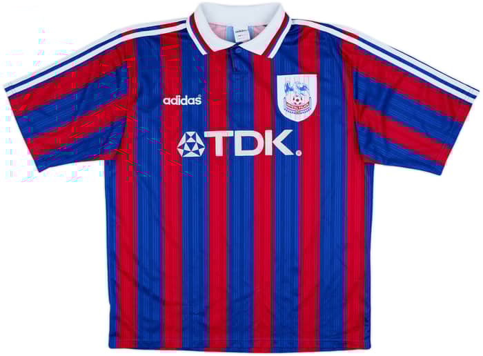 1996-98 Crystal Palace Home Shirt Lombardo #7 - 8/10 - (XL)