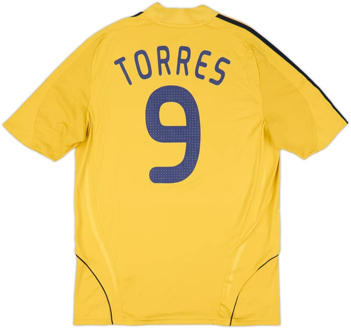 2008-10 Spain Away Shirt Torres #9 - 10/10 - (L)
