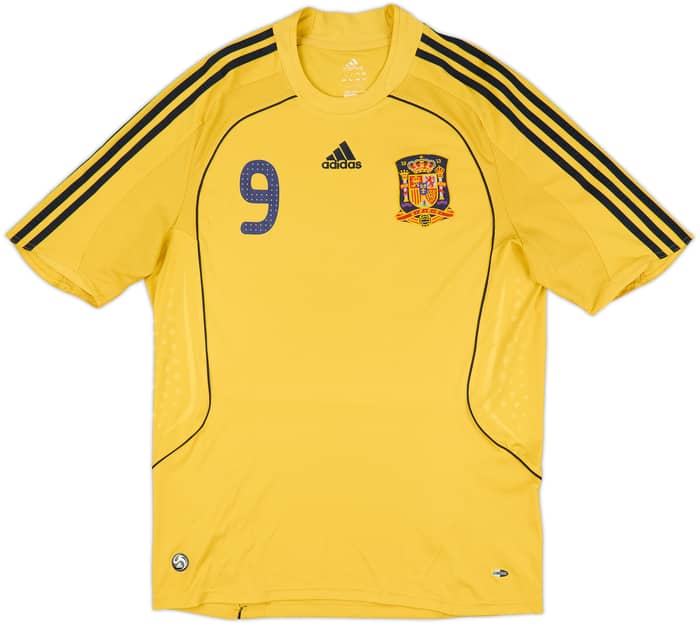 2008-10 Spain Away Shirt Torres #9 - 10/10 - (L)