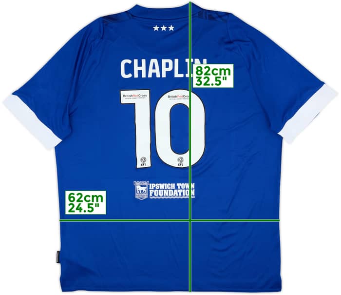 2022-23 Ipswich Home Shirt Chaplin #10 - 10/10 - (3XL)