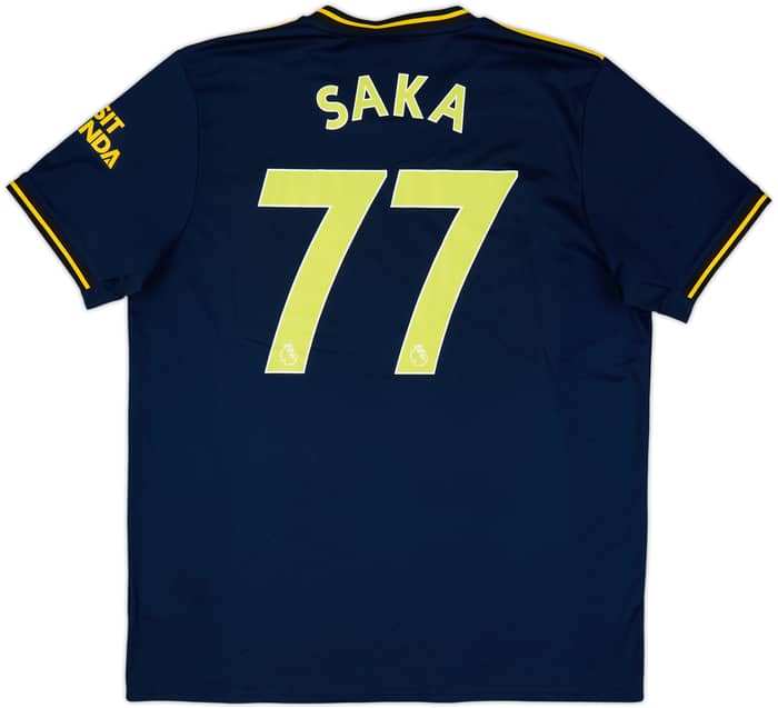 2019-20 Arsenal Third Shirt Saka #77 - 8/10 - (XL)