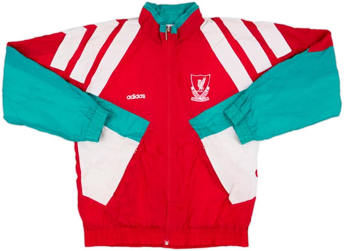 1992-93 Liverpool adidas Centenary Full Tracksuit - 6/10 - (S)